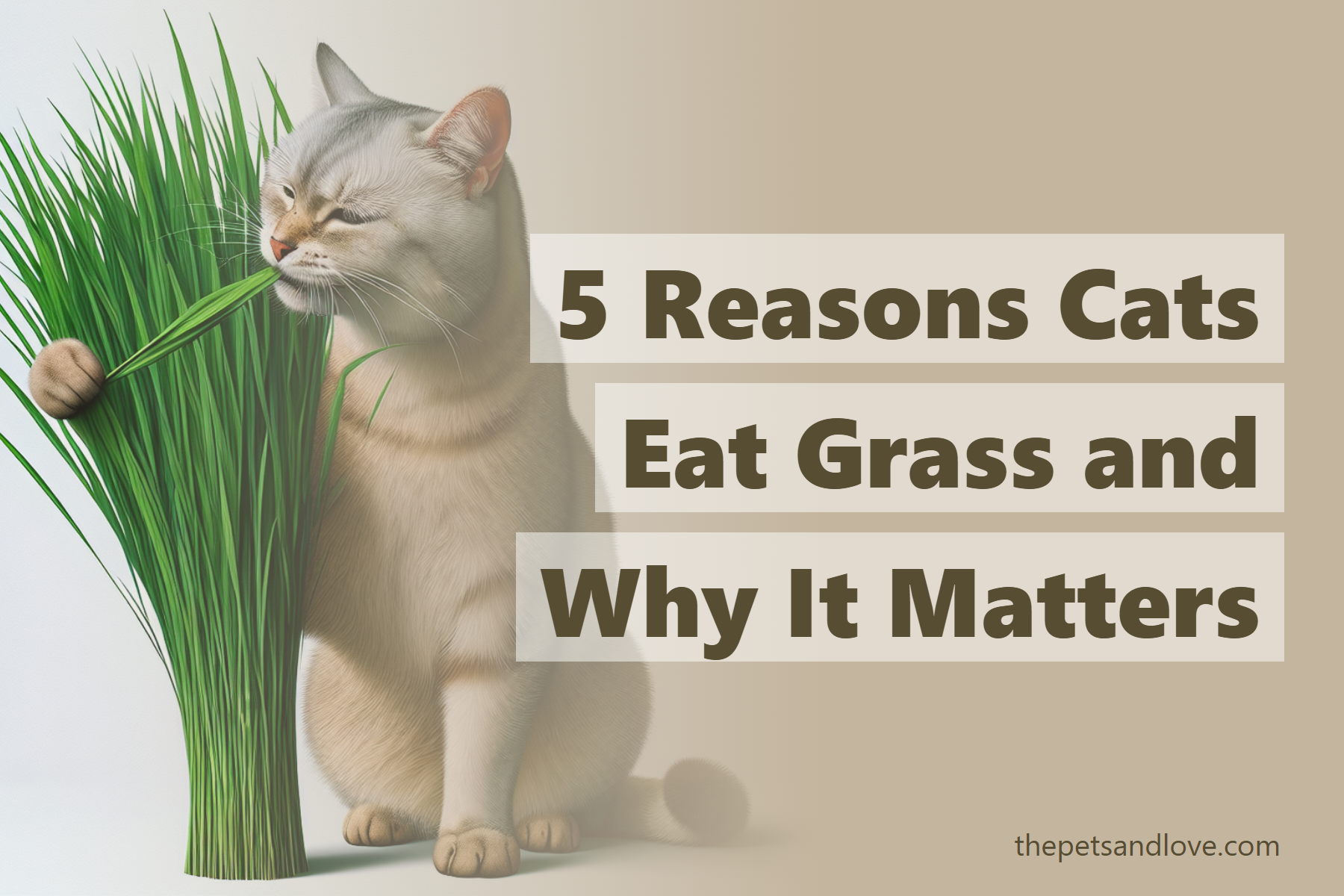 5 Reasons Cats Eat Grass and Why It Matters